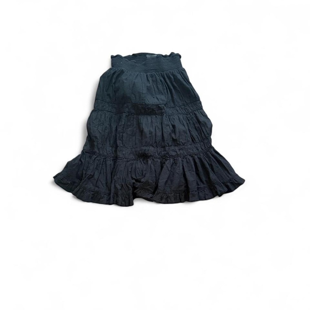 Grace Elements - Skirt - Women - M - Black - Tiered Boho Cotton - Picture 2 of 5